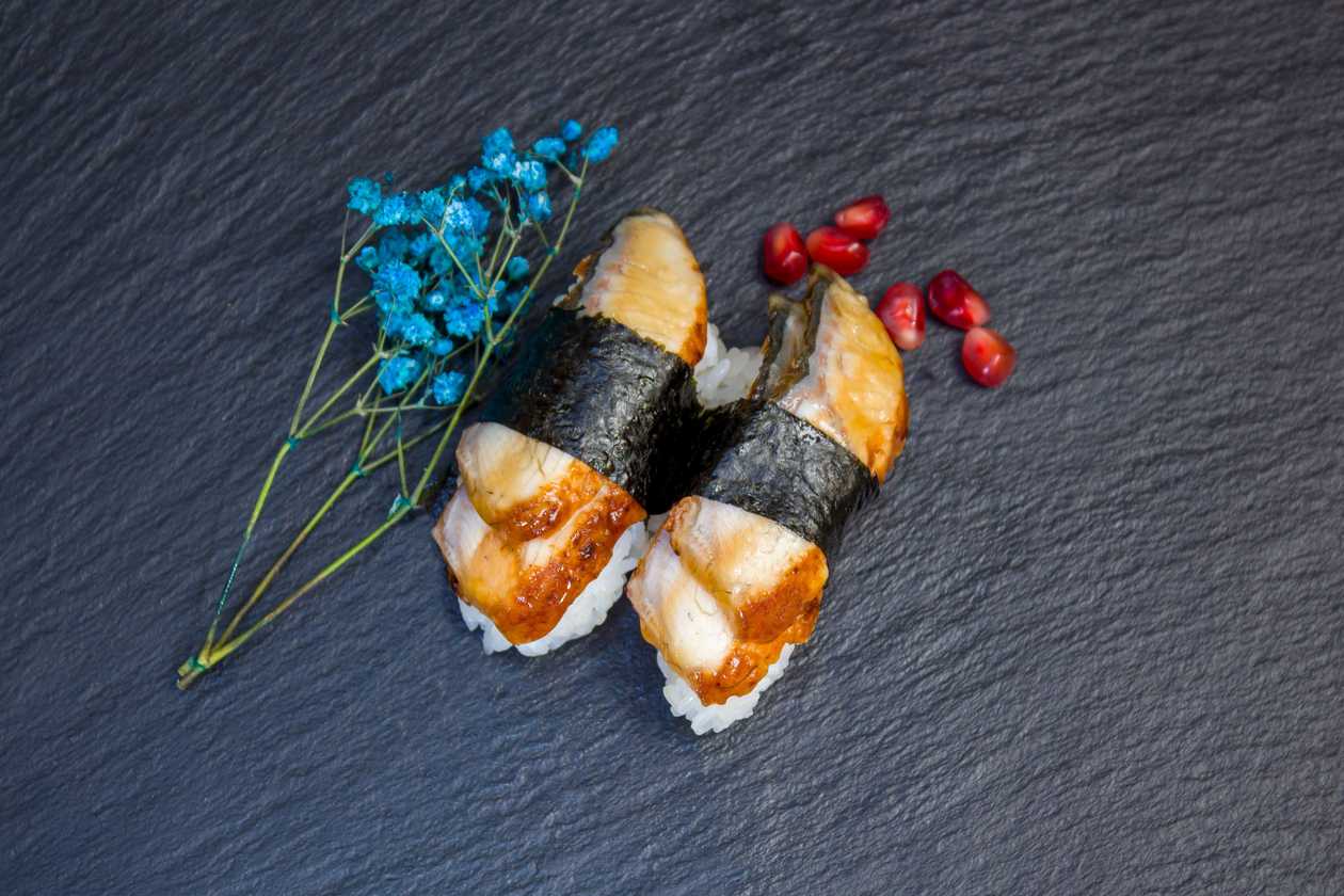 Nigiri WĘGORZ UNAGI | 2 szt