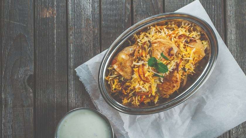 Výhodné Byriani menu a mango shake / strawbery lassi ZDARMA ( 2x Byriani + nápoj )