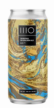 Пиво ШО Золотко UA Golden Ale - 0.33л