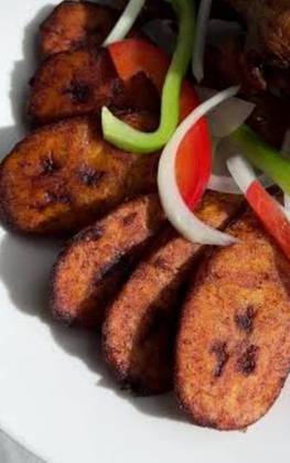 Fried plantains only
