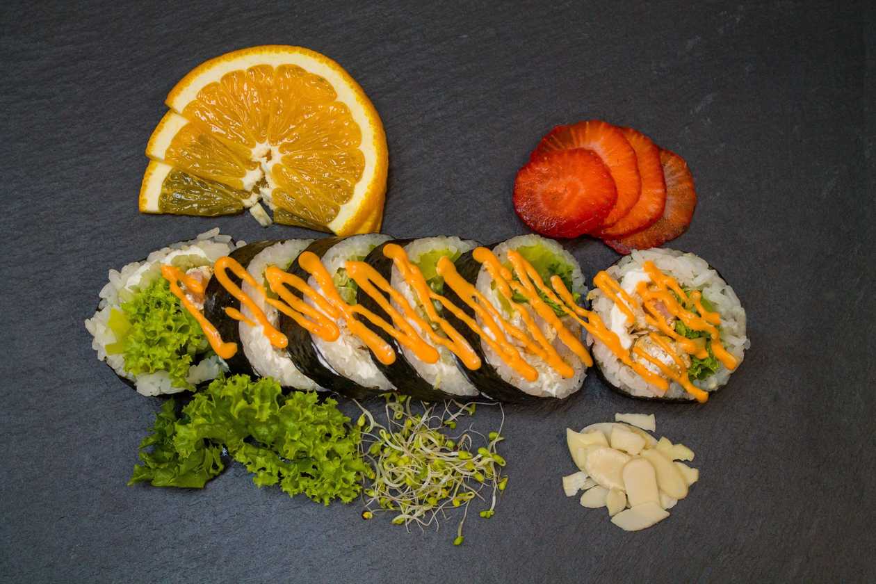 Futomaki KREWETKA PANKO | 6 szt