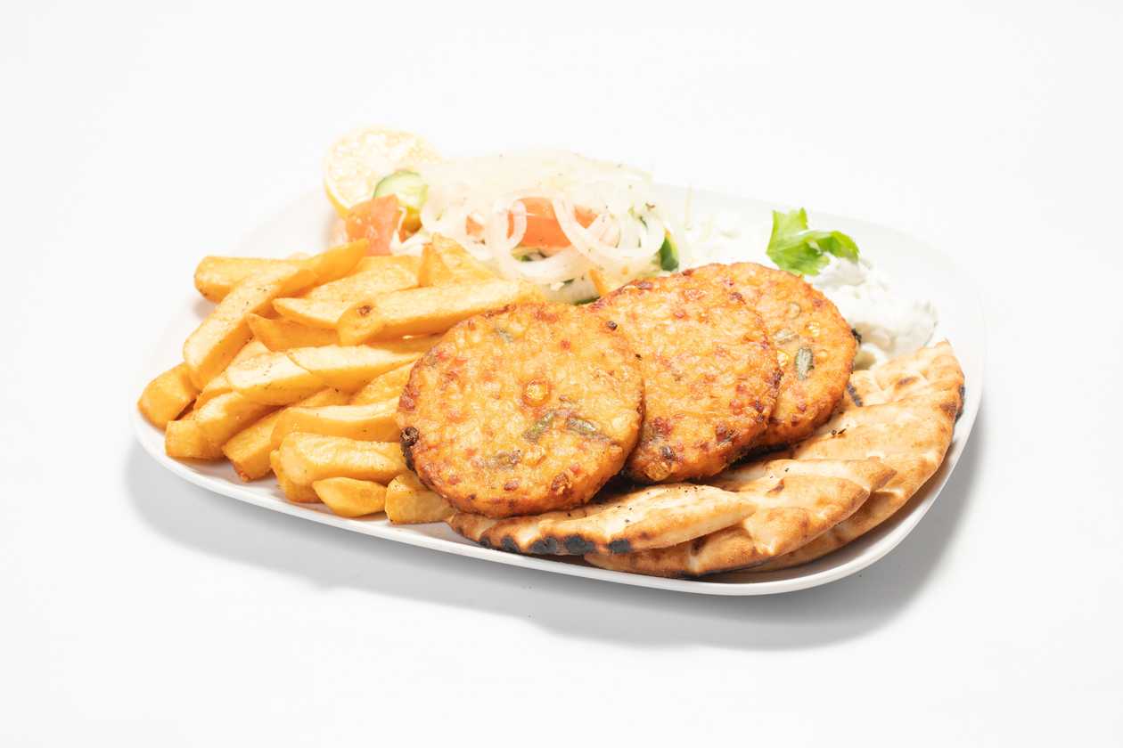 Vegetable Burger Portion