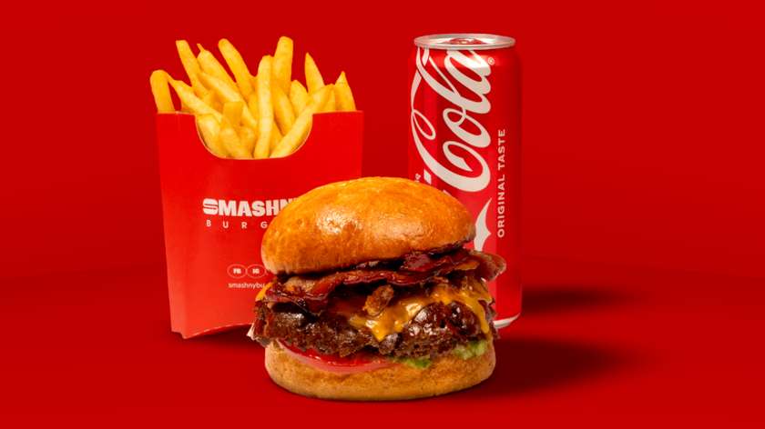 BBQ + Frytki + Coca-Cola