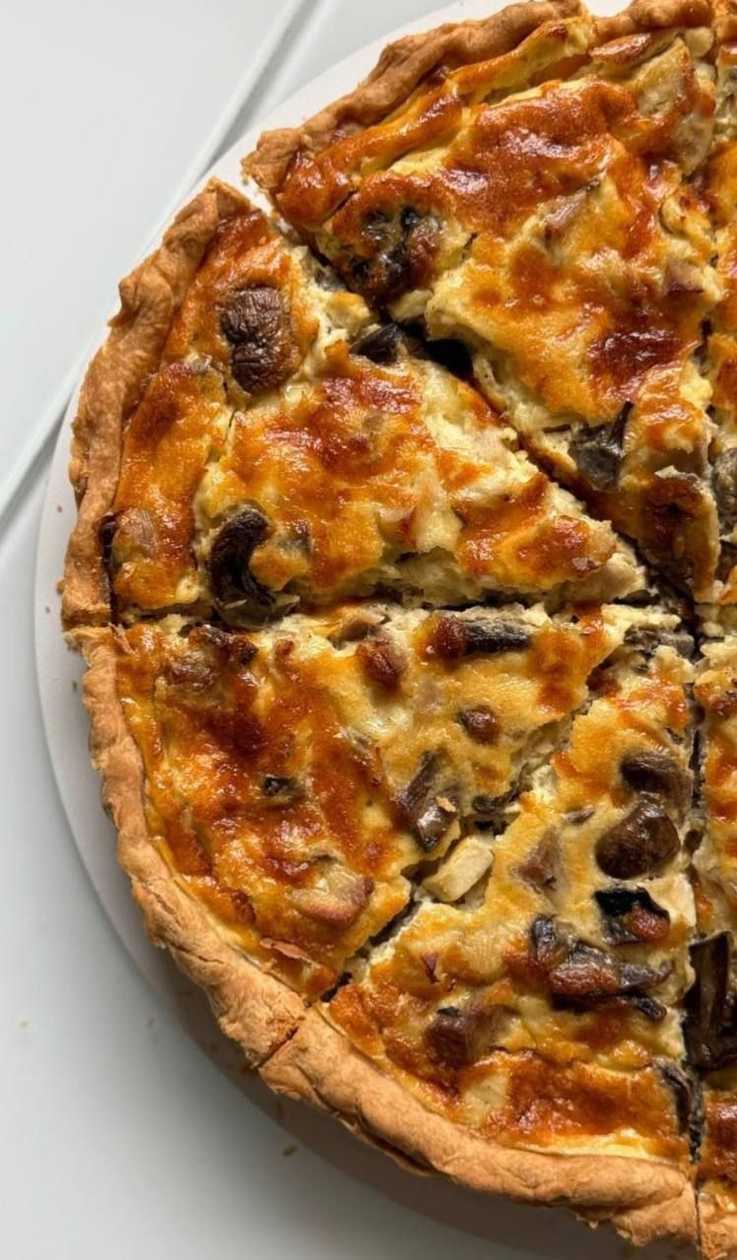 Кіш Курячий з грибами