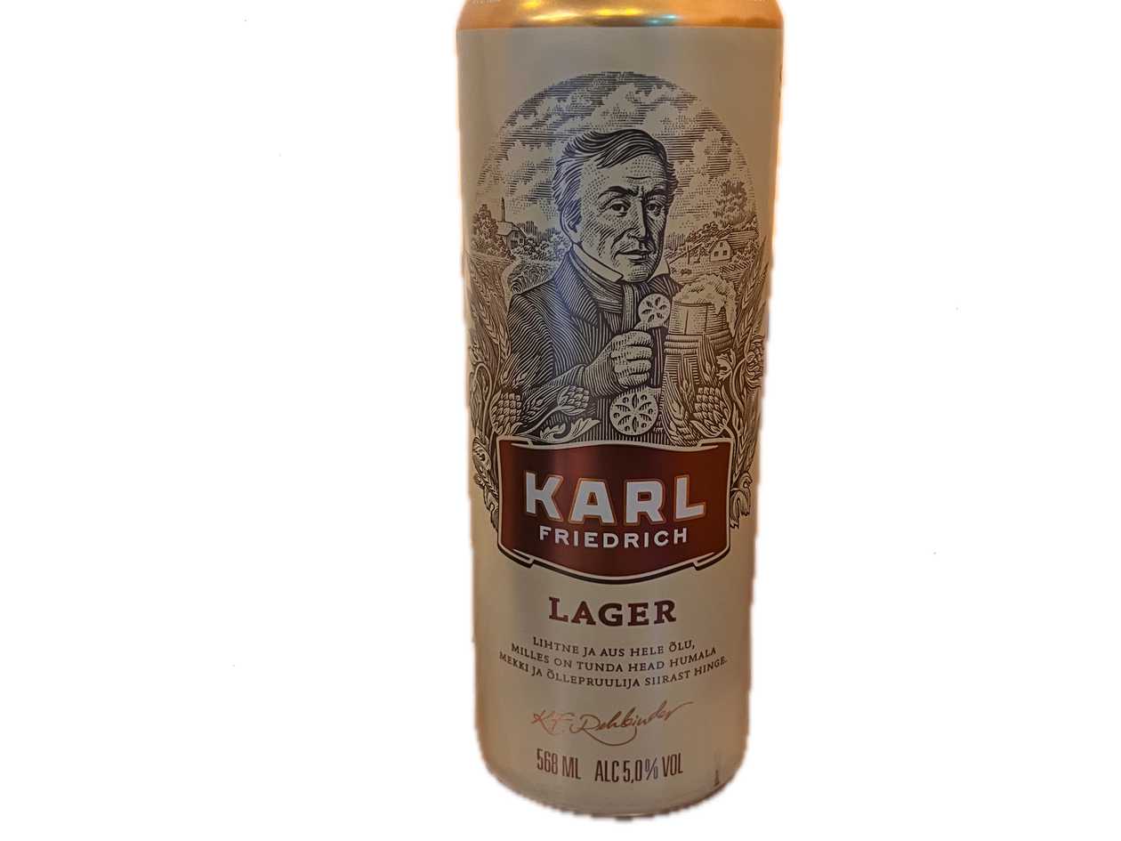 Karl Friedrich 0,568L Kann (Hele õlu) 5%