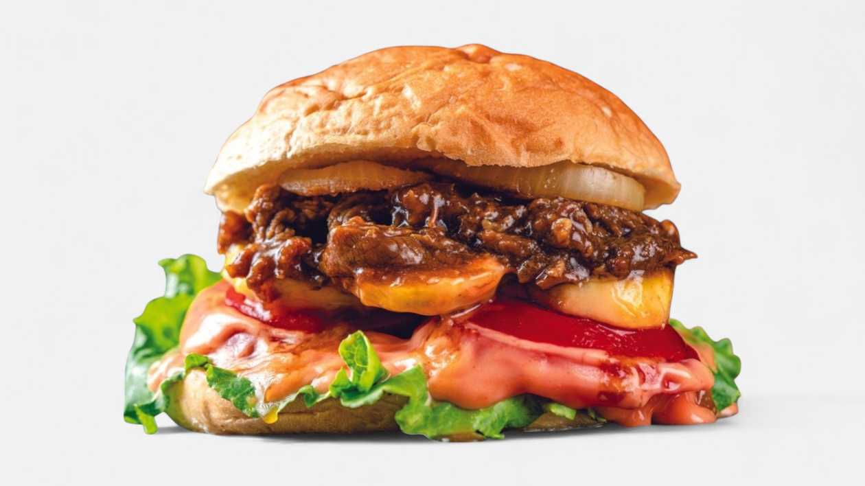 Smash Chicken Burger