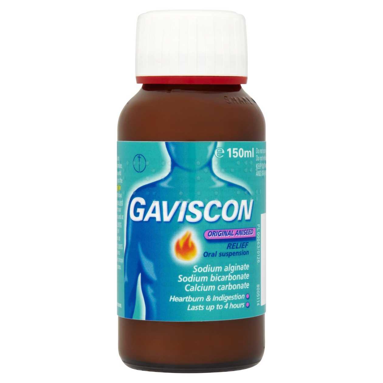 Gaviscon Original Aniseed 150ml Susp.