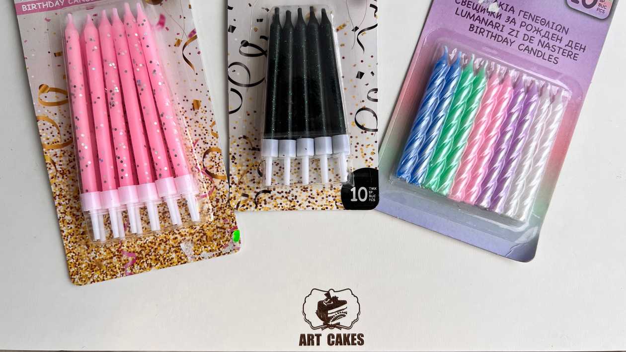 Lumanari set 10-12 bucati