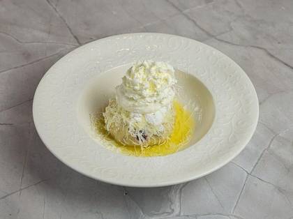 Borůvkový knedlík