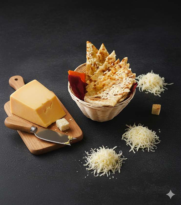 25. Juustuküüslaugu Naan