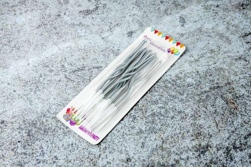 Silver Christmas Tree Spiral