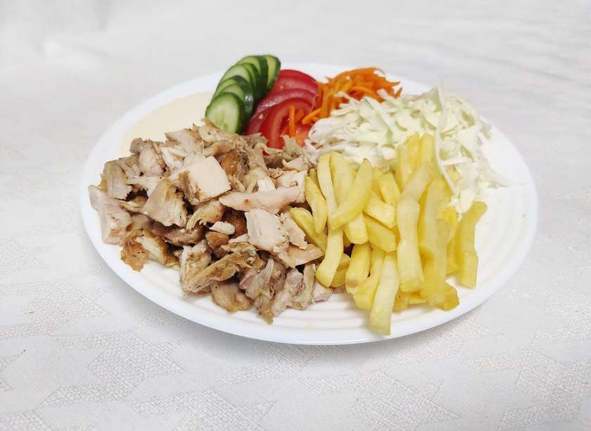 Small Plate with Fries