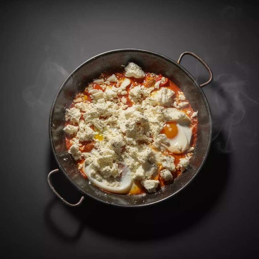 Šakšuka s Feta Sýrem