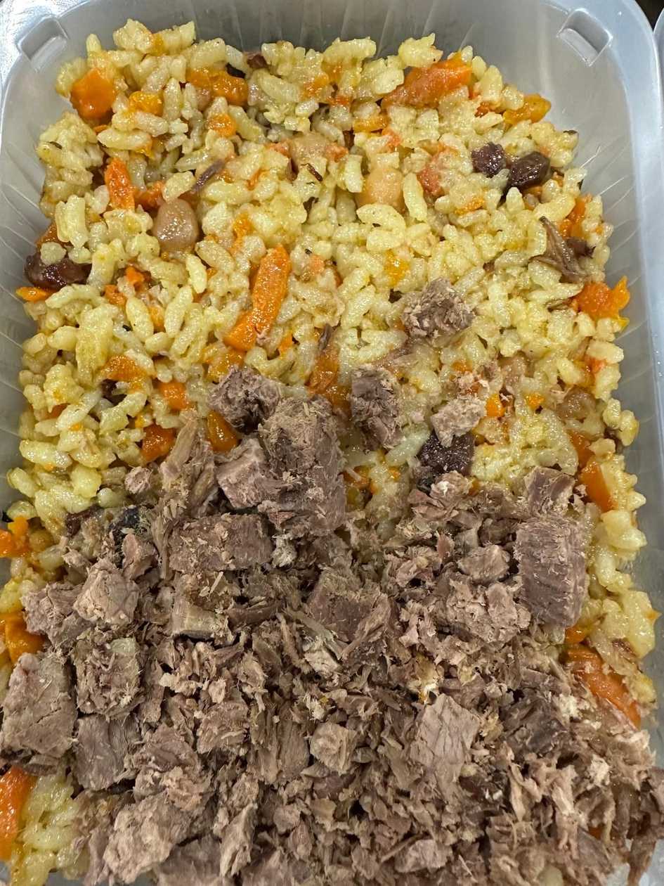 Beef pilaf