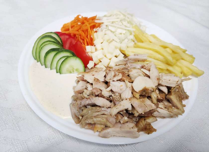 Small Plate with Cheese