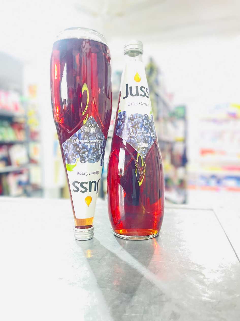 Juss Grape Juice (Glass Bottle)