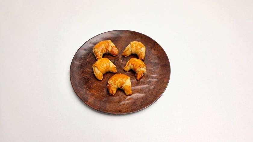 5 Chocolate Mini Croissants