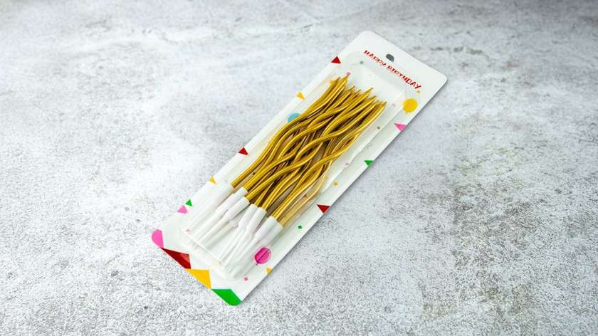 Golden Christmas Spiral