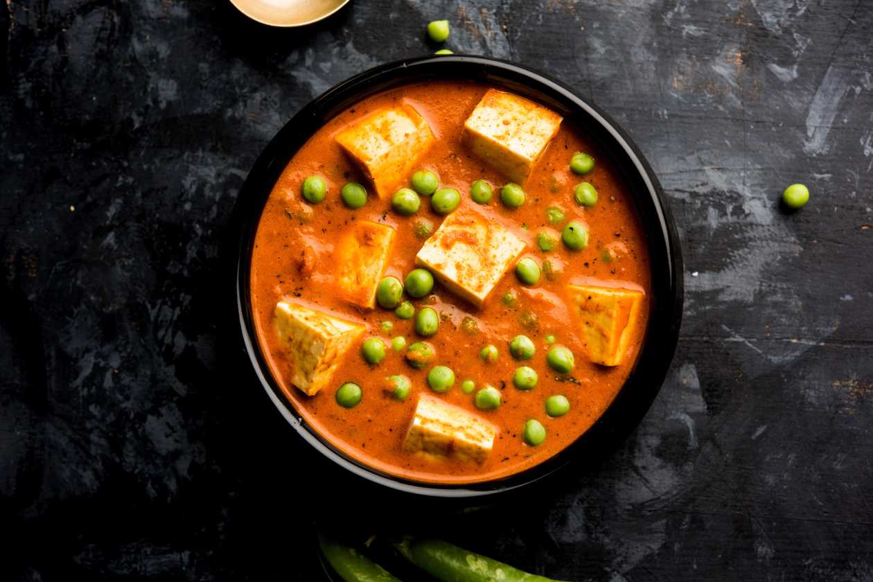 88. Houbová Mutter Masala