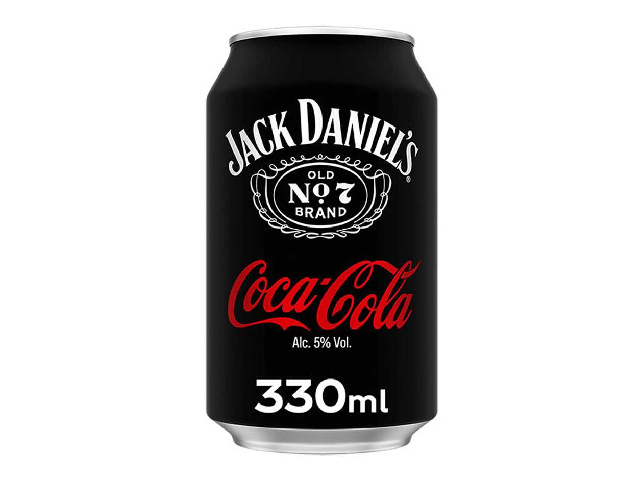 ❄️ Jack Daniel's Whiskies com Coca Cola lata 33 cl