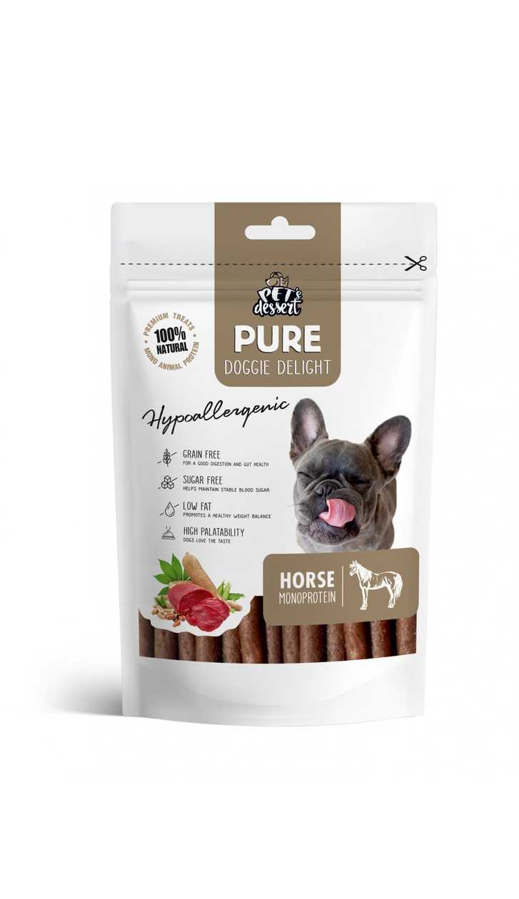 Pet's Dessert Horse Monoprotein Hypoallergenic Treat 0.80 g