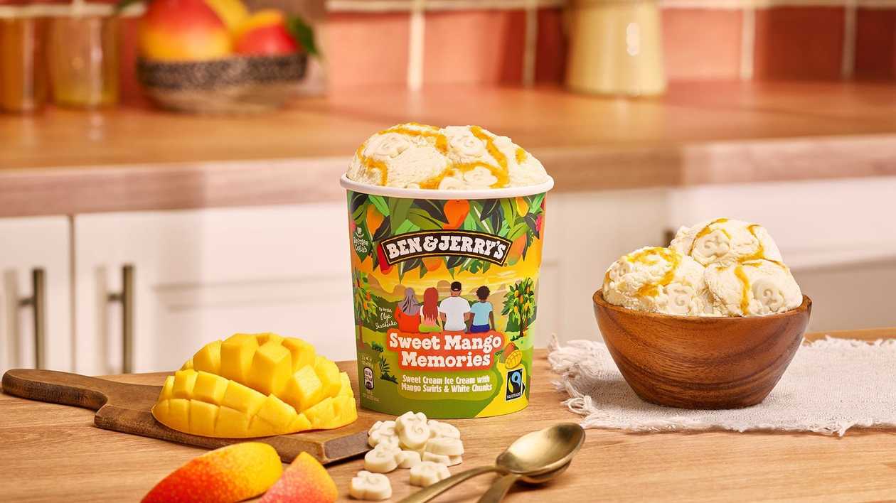 Gelado - B&J Sweet Mango Memories