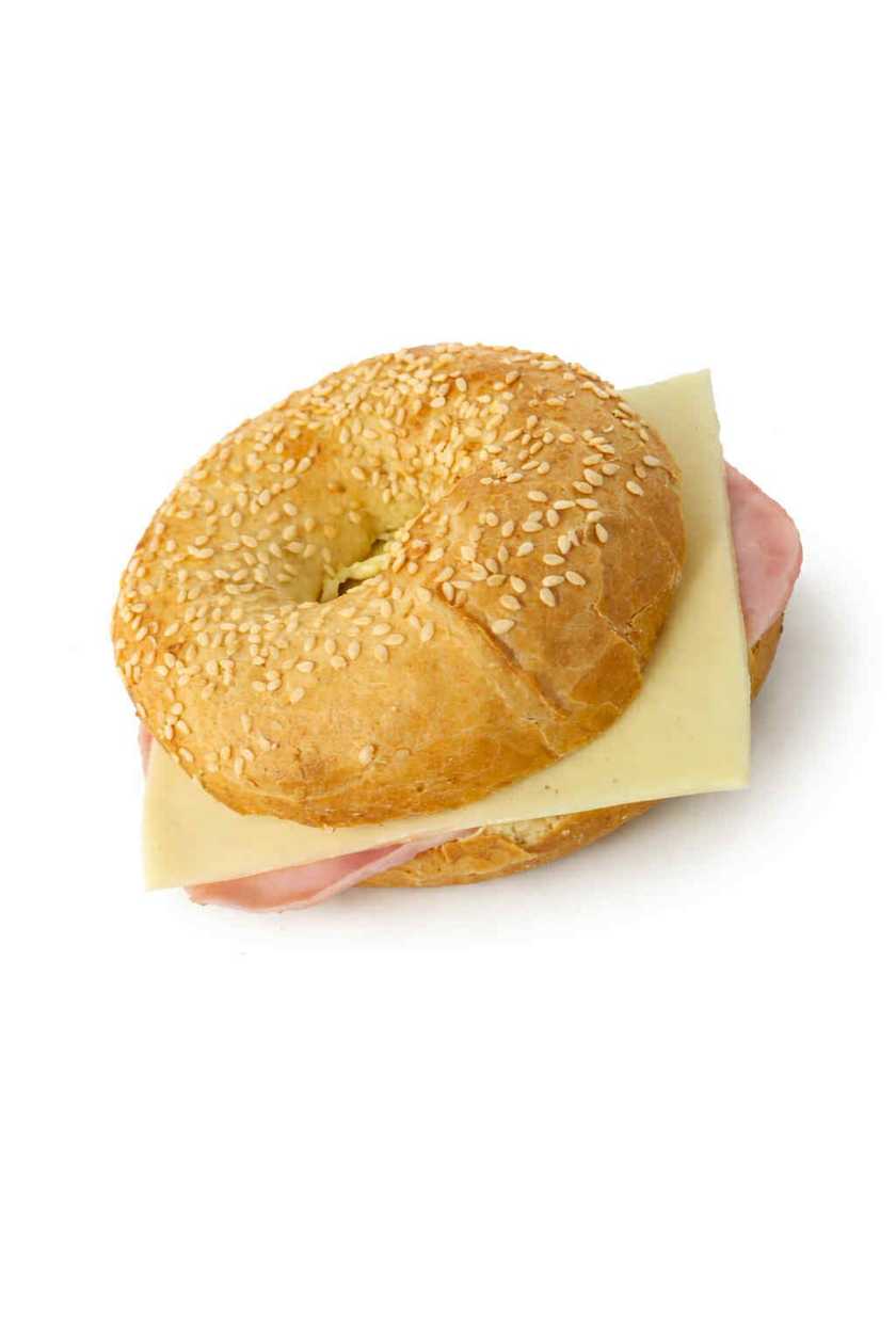 Ham and Cheese Bagel