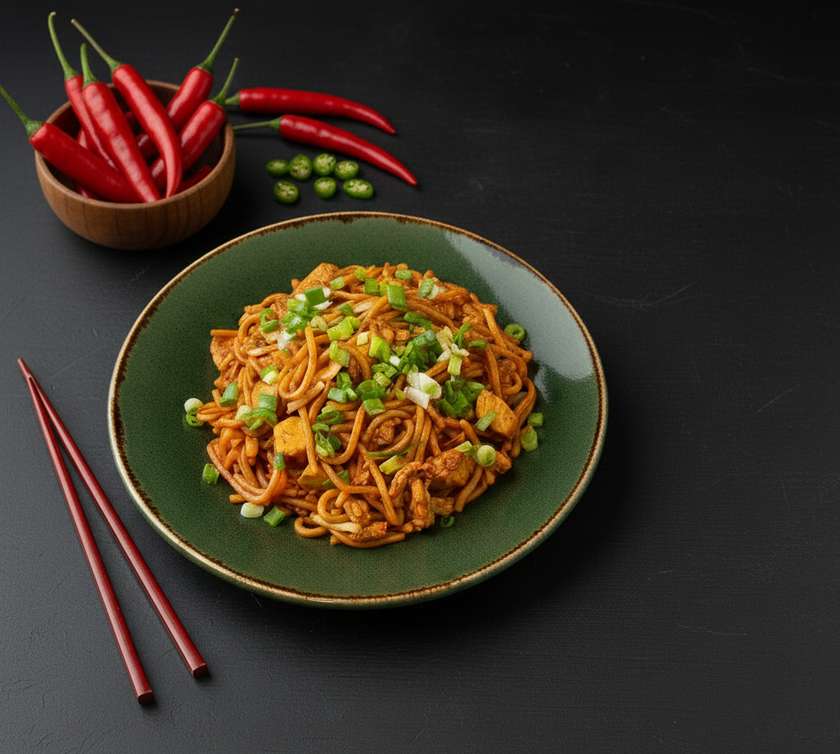 36. Tšilli küüslaugunuudlid