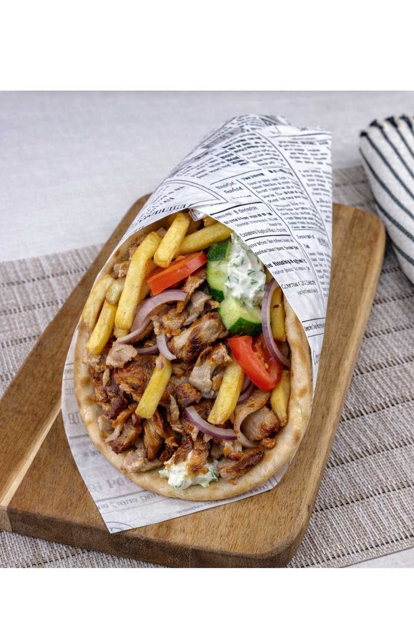 Mixed Gyros Pita