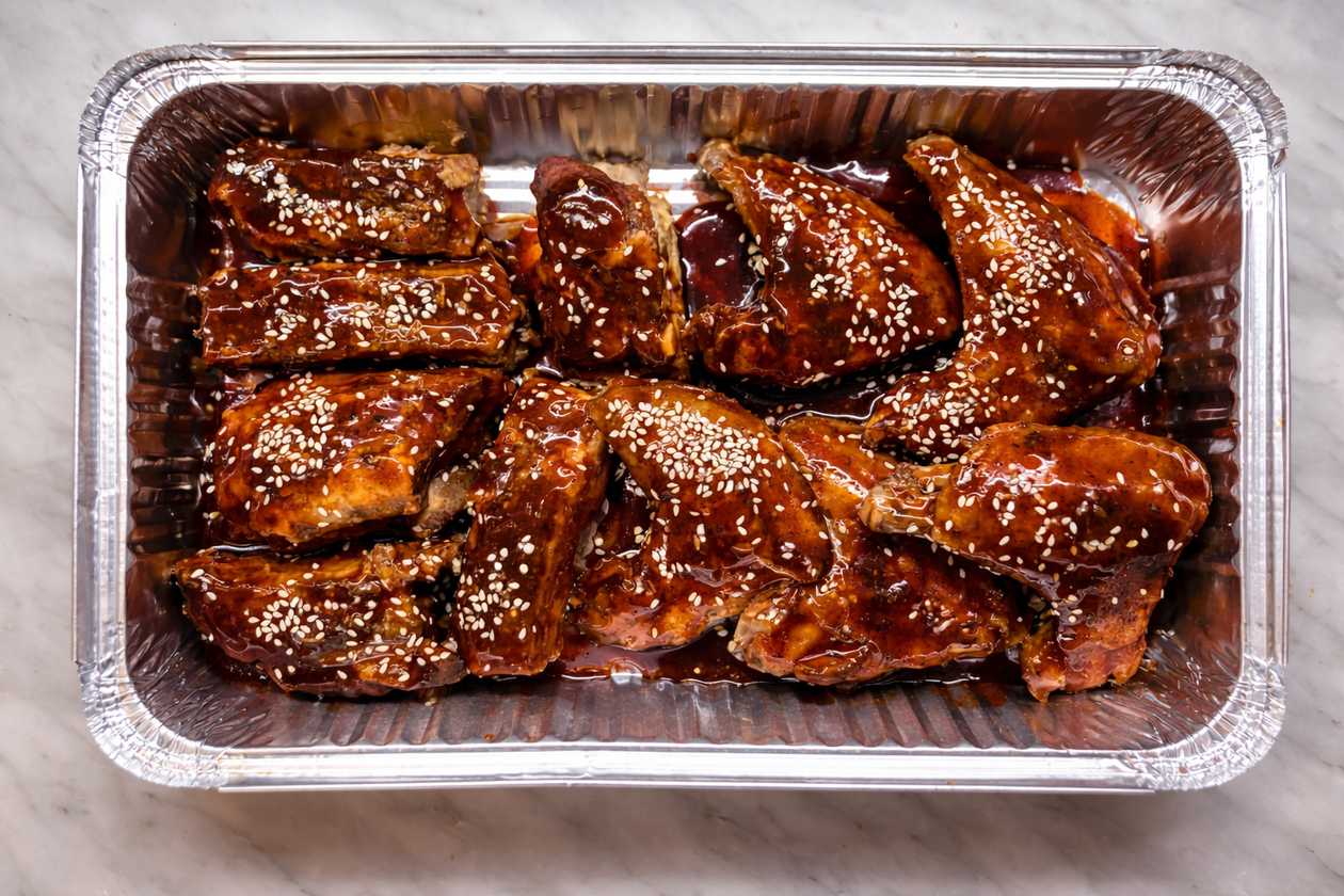 🇰🇷🔥 🇯🇵 Žebra/Křídla - Bulgogi / Teriyaki