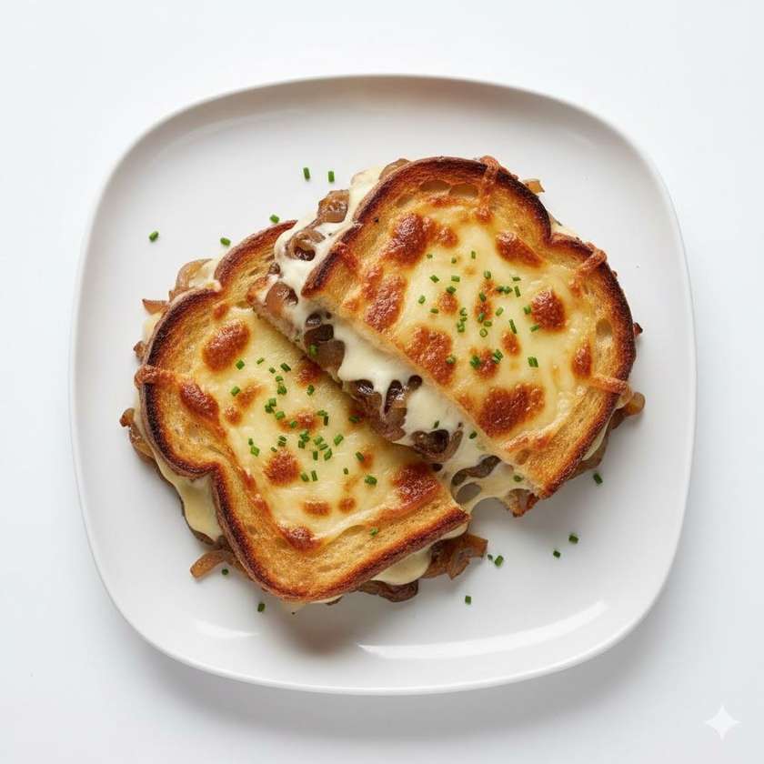 Bread with Cheddar, Egg, Cherry Tomatoes, Avocado and Arugula