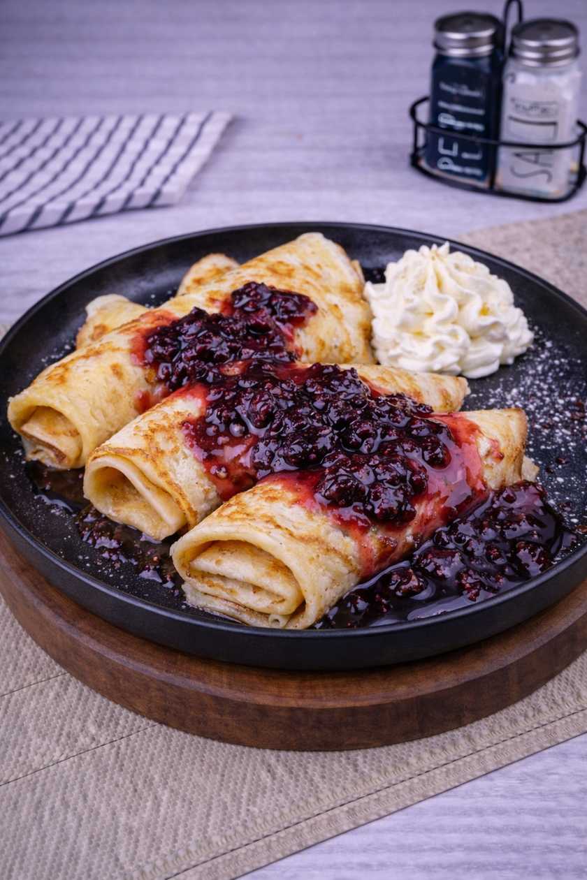 Pancakes with Jam