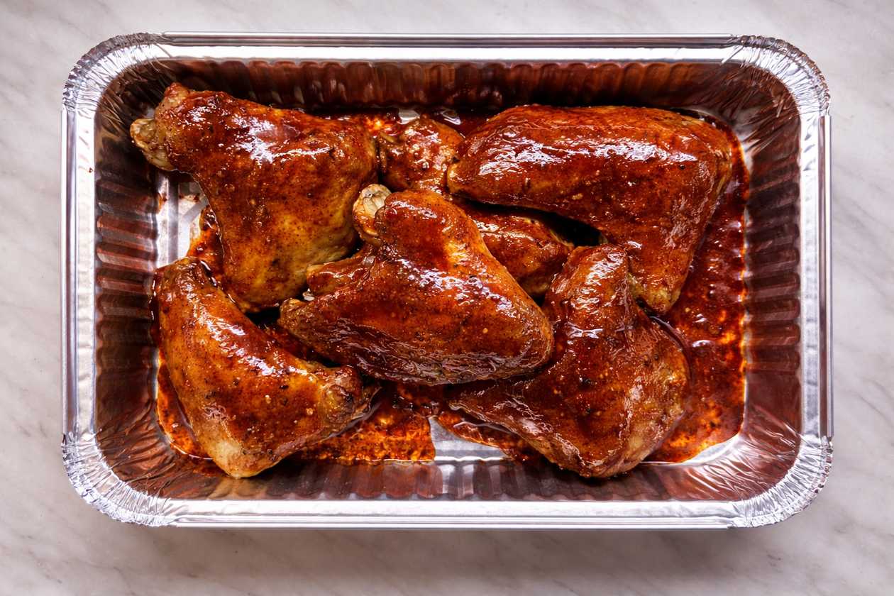 🇺🇸🔥 Kentucky Bourbon BBQ Wings 0,65 kg
