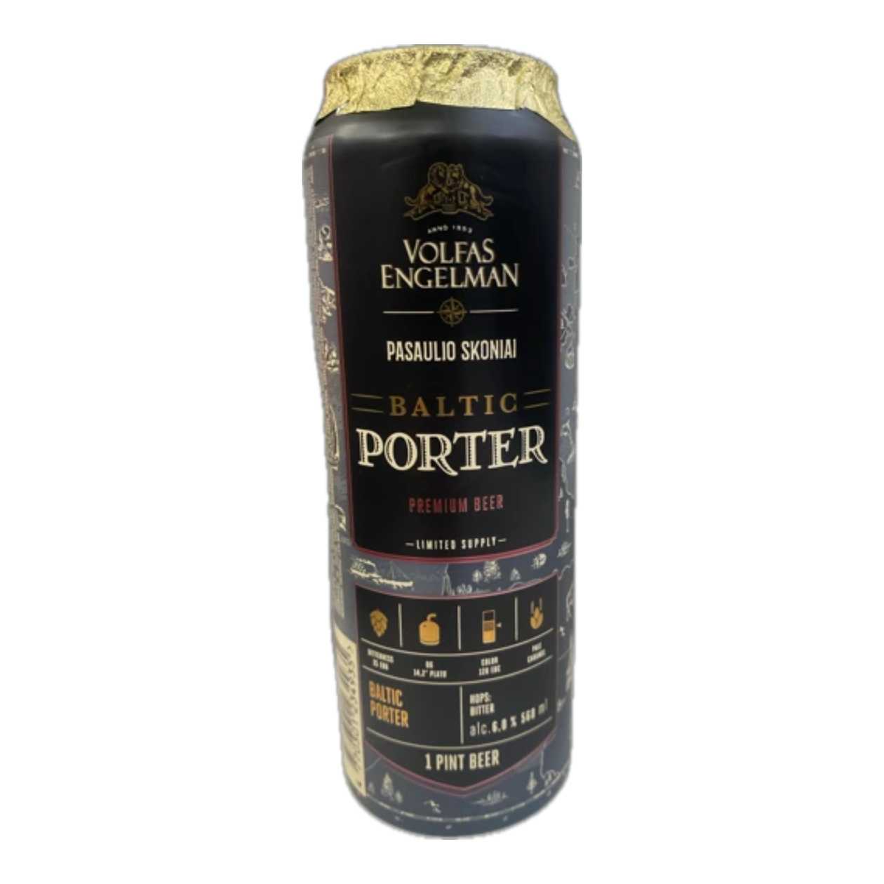 Volfas-Engelman Baltic Porter (0.5 L)