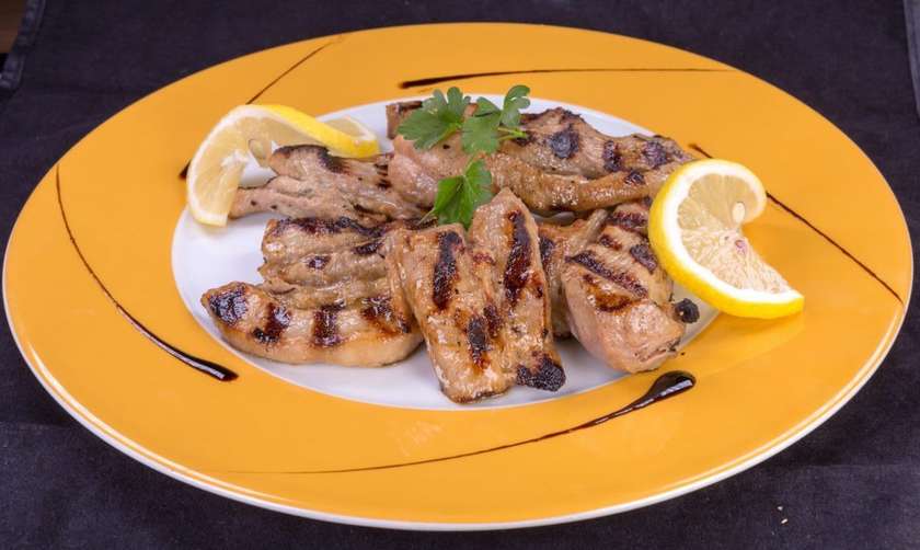 Grilled Marinated Pork Ribs