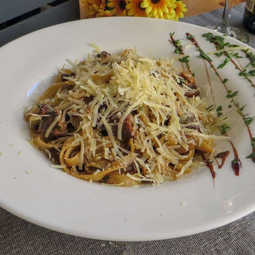 Pasta with Porcini Mushrooms