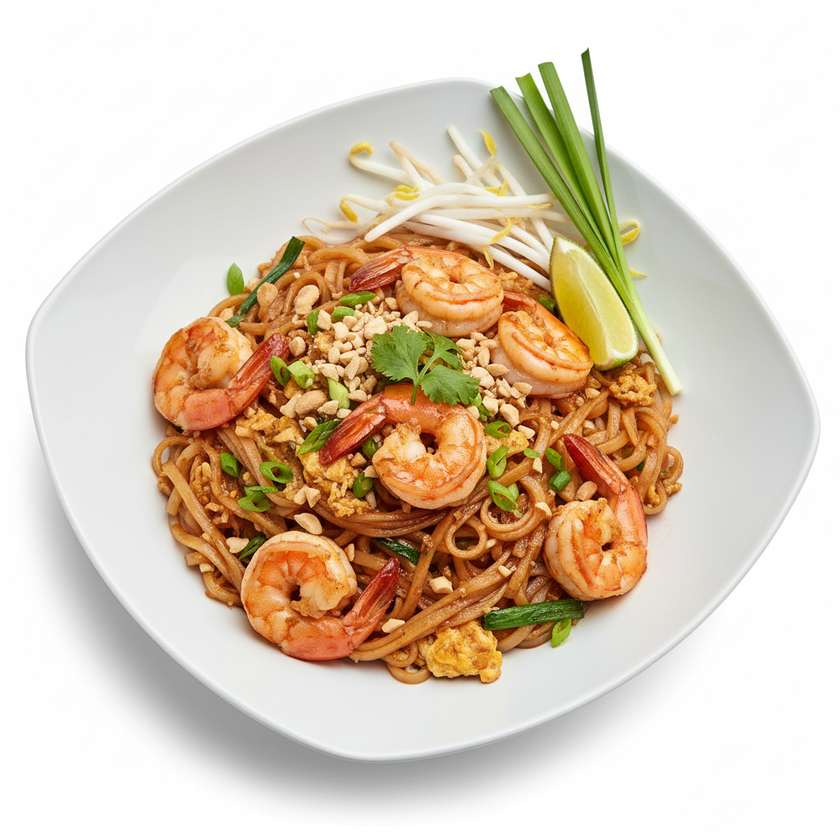Pad Thai z krewetkami
