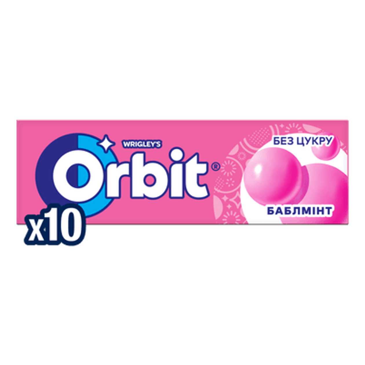 Гумка жувальна Orbit Bubblemint (14г)