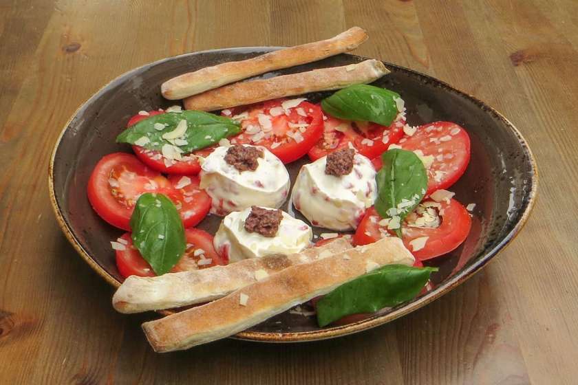 Tomato Salad with Katak