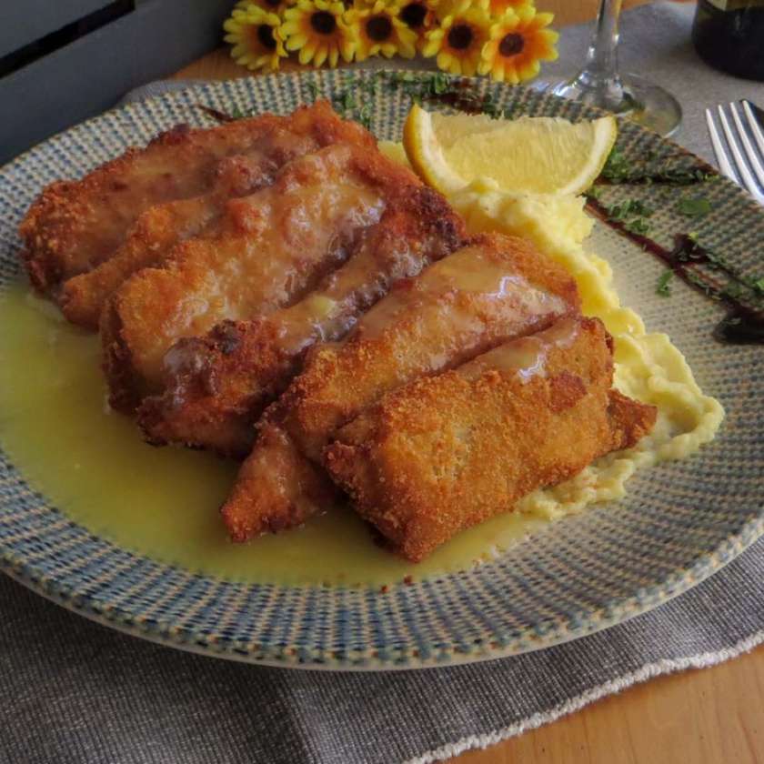 White Fish with Parmesan