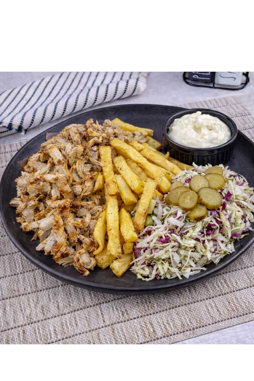 Chicken Shaorma Plate
