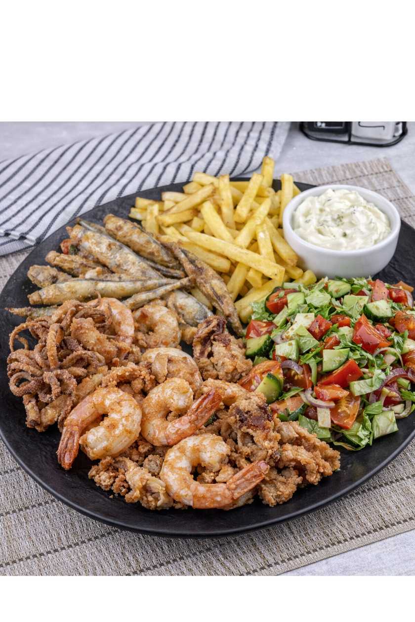 Tiganita Thalassina (Greek Fritto Misto)