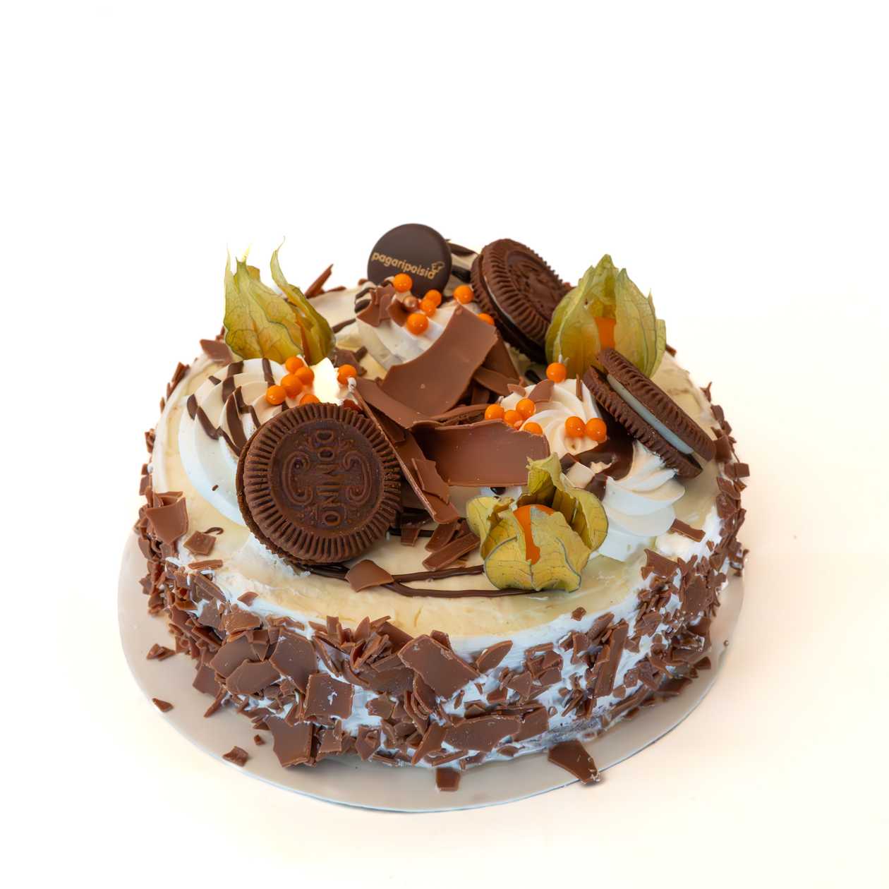 Kakaoküpsise-toorjuustutort