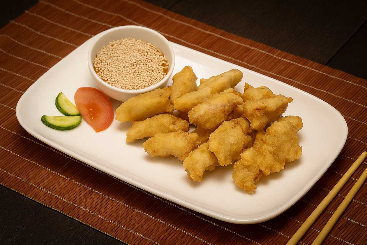 K13 Traški kiauliena su sezamu