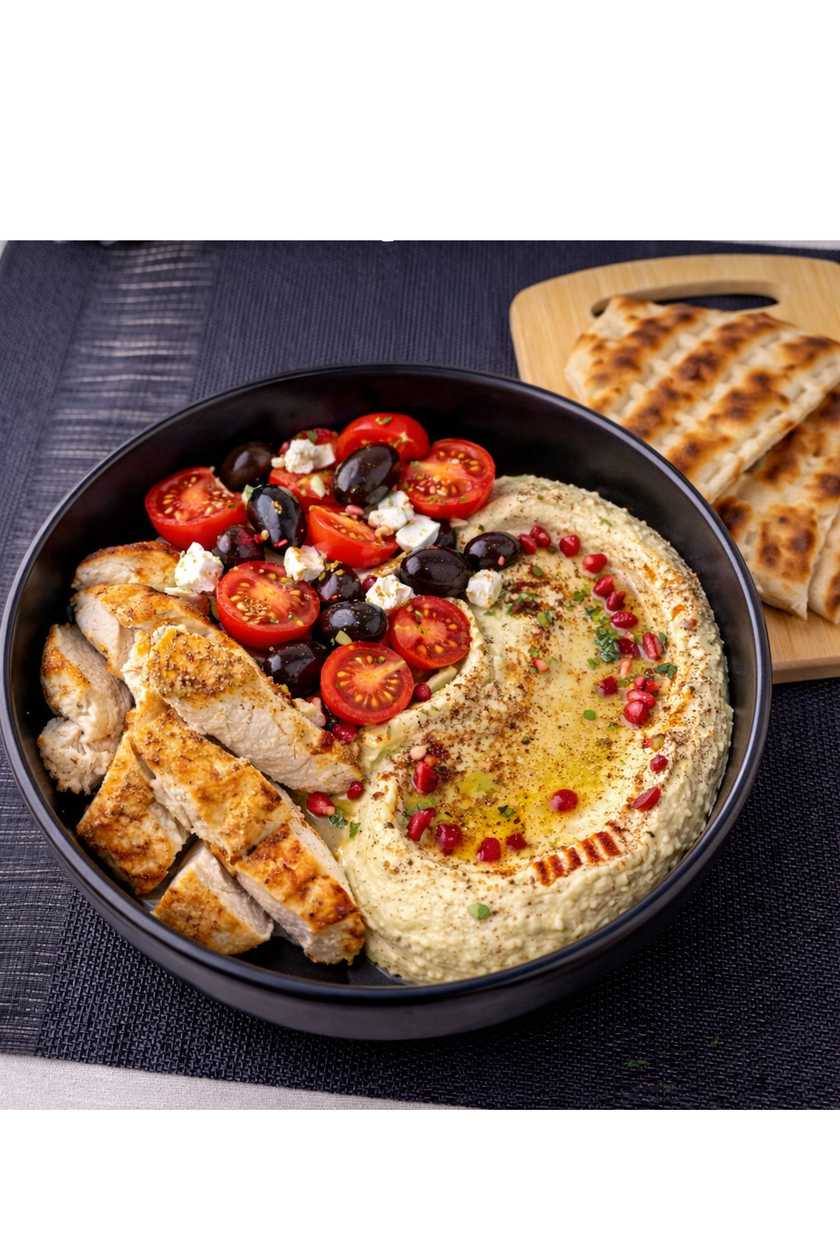 Hummus with Chicken