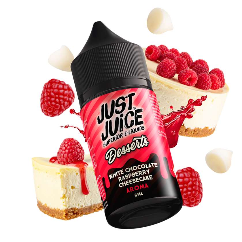 Just Juice - White Chocolate Raspberry Cheesecake 30ml Longfill