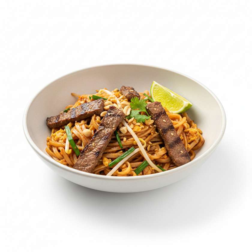 Pad Thai z wołowiną