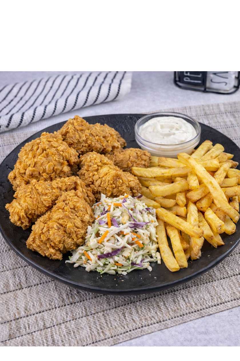 Crispy Chicken with Fries