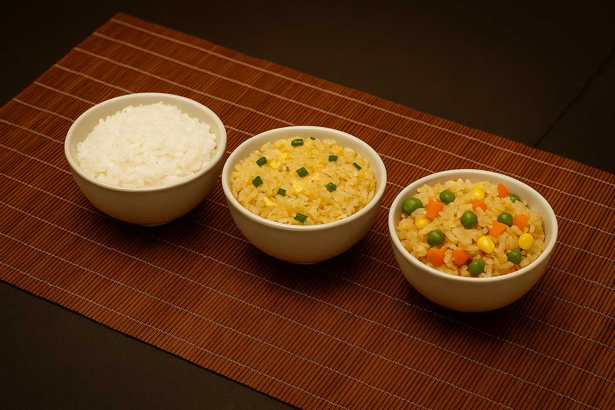 R3 Kepti ryžiai su daržovėmis