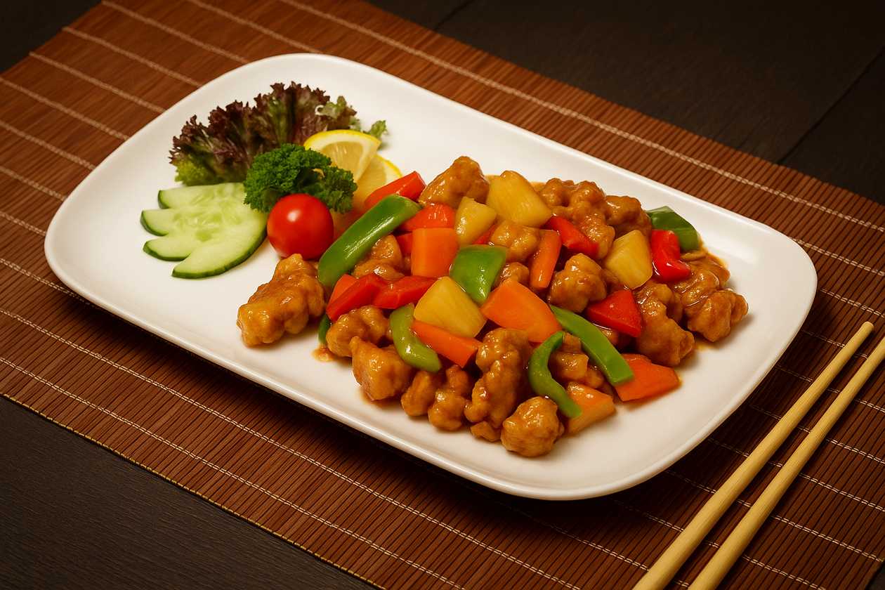 K8 Tarški kiauliena su ananasais